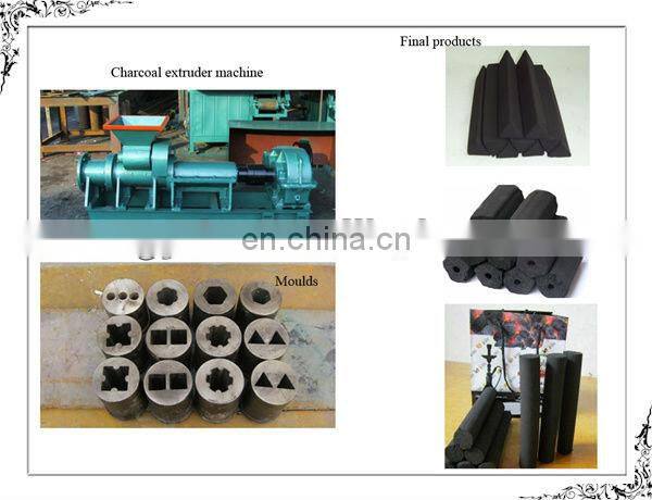 mesquite charcoal from lump charcoal making machine