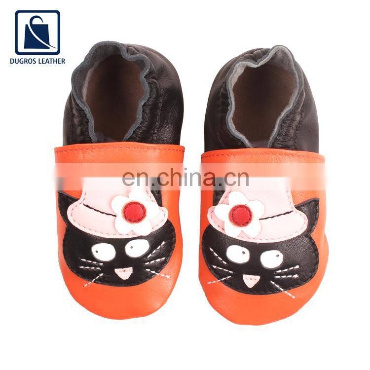Elegant Design Hot Selling Fashion Designer Stylish Look Genuine Leather Baby Shoe for Sale