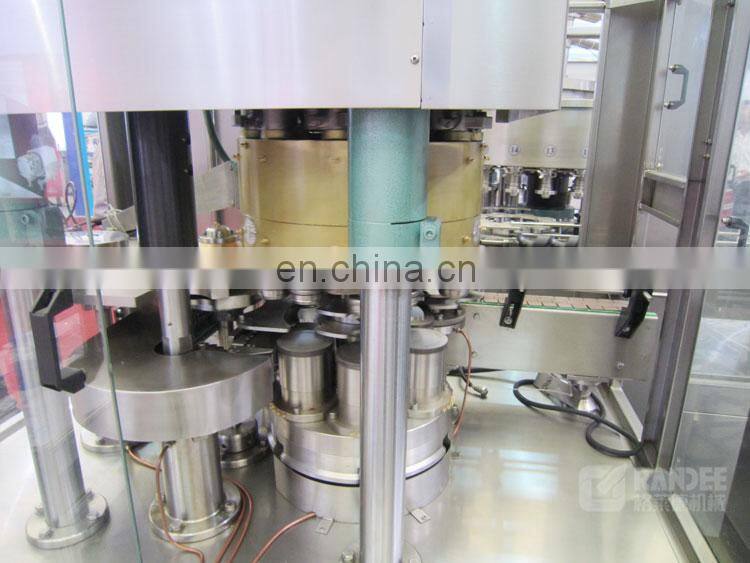 Isobaric can filling line machine for soda water