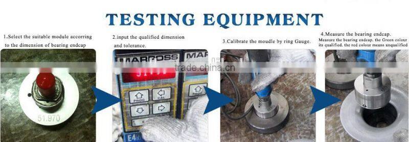 conveyor roller bearing housing and labyrinth seals for DTll6204