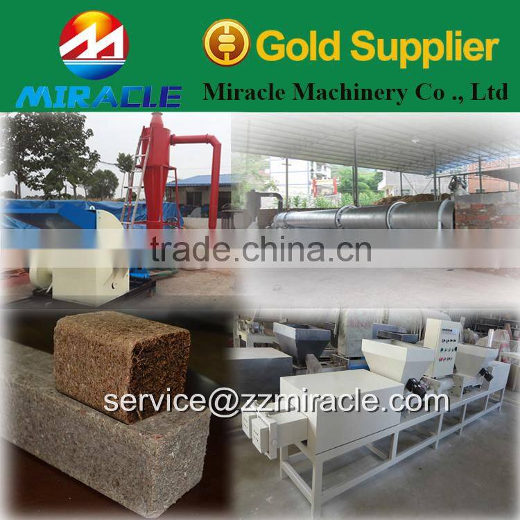 Crusher machine of wood process for wood pallet block making machine