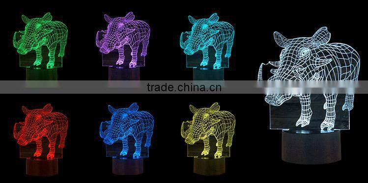 promotional item of 3d led night light