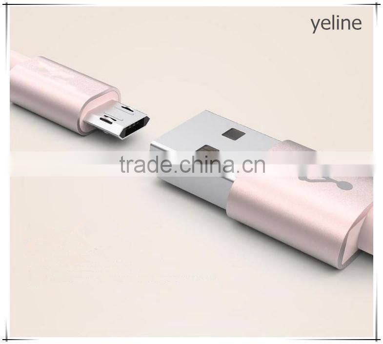 TOP good ABS + metal data cable for Lenovo K3/VIBE K5/P1