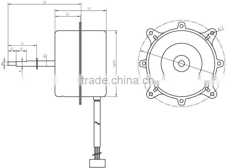 Copper automatic residential air conditioner parts
