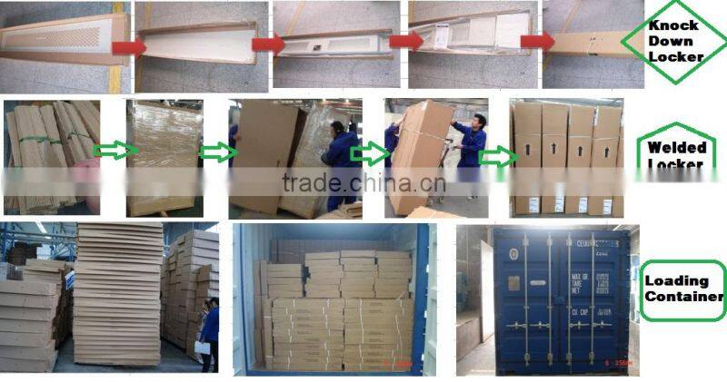 Factory direct sale steel 8 tiers Locker/Metal locker /used locker