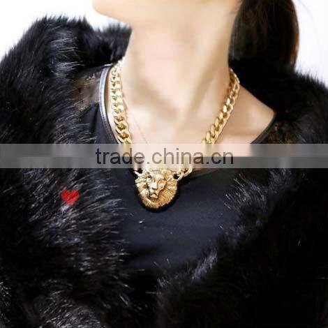 Lion Head Necklace 2013 Newest necklace