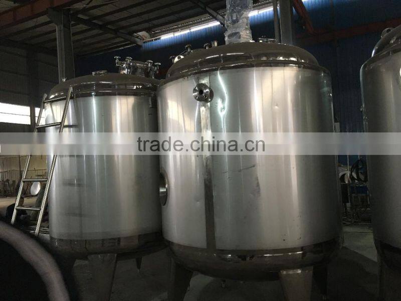 High Quality Sanitary Stainless Steel Storage Tank For Beverage Processing