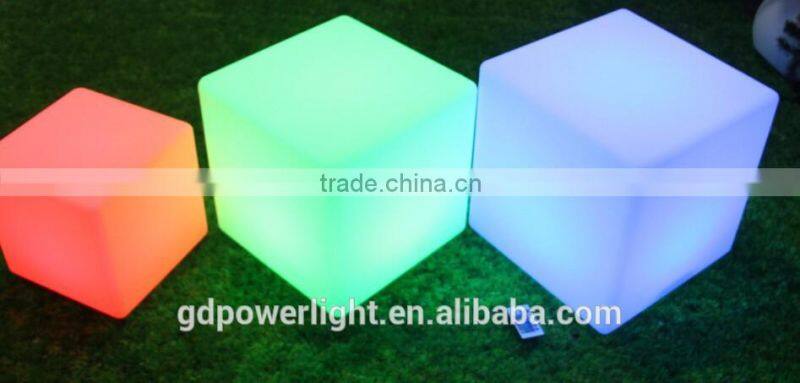LED light decotative cube with remote control C002