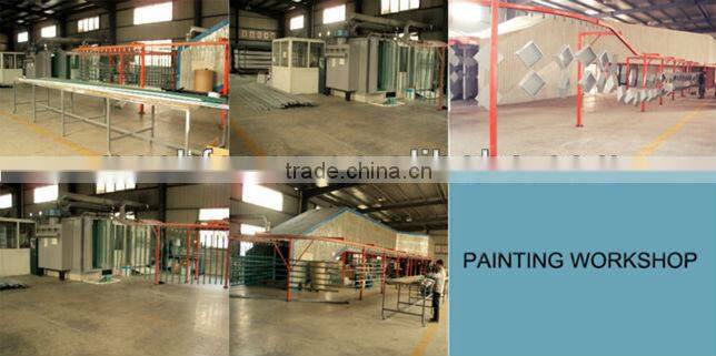 Commercial properties pressed spear top tubular fence for Australia market