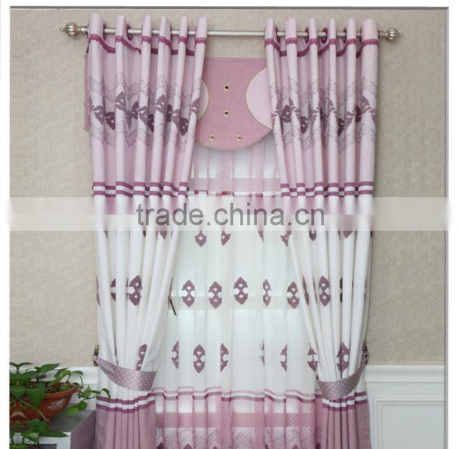 modern new design fabric blackout curtains for living room high quality supplier