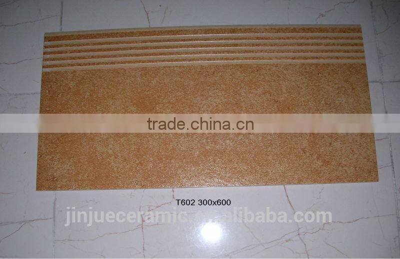 Back Fire Exits Wear-Resistant Rustic Stair Tile