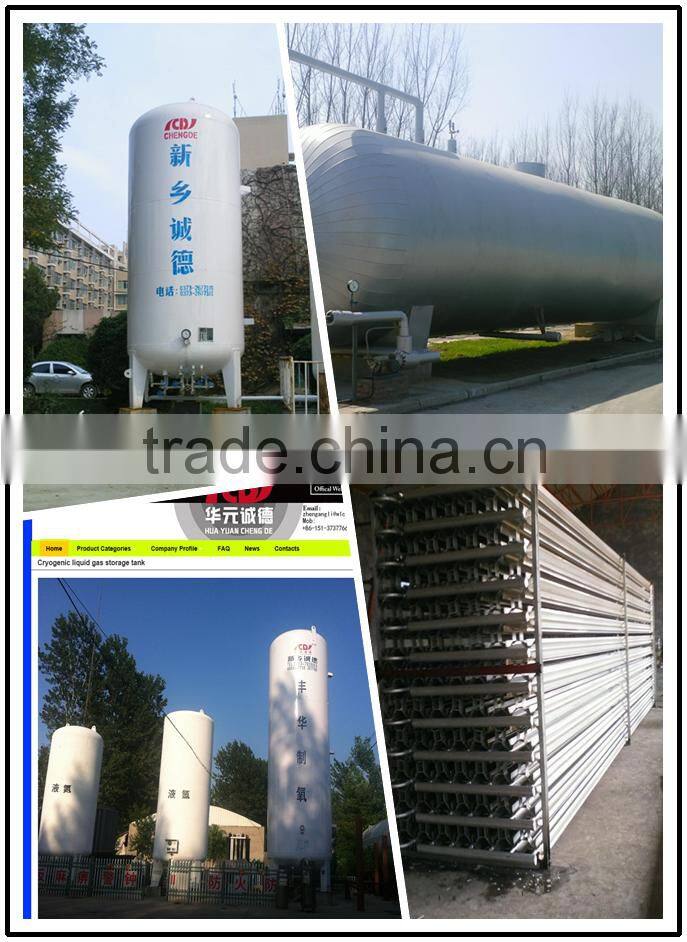 One Stop Solution Double Layers Cryogenic Storage Tank Liquefied Chemical Industrial Gas Storage Tank