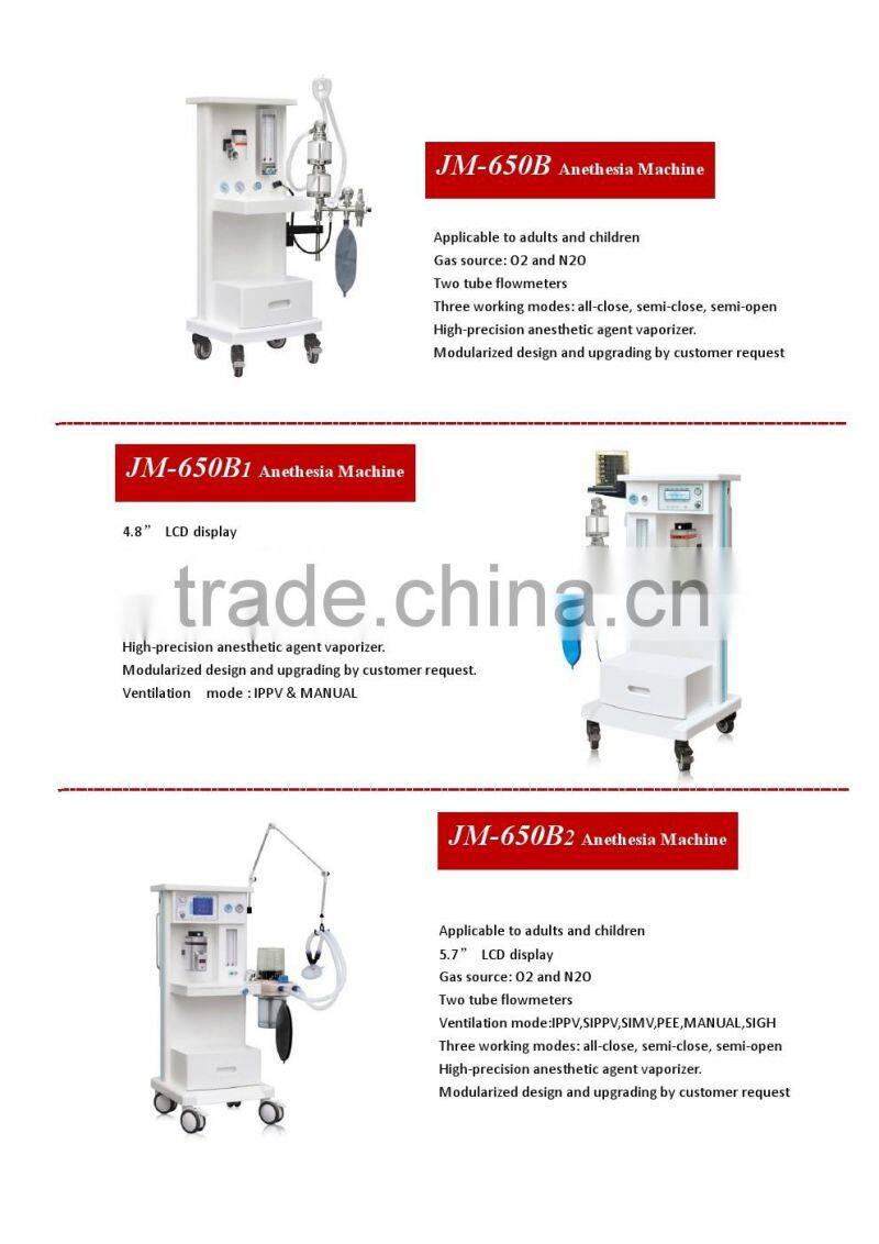 JOYMED compact tabletop anesthesia machine