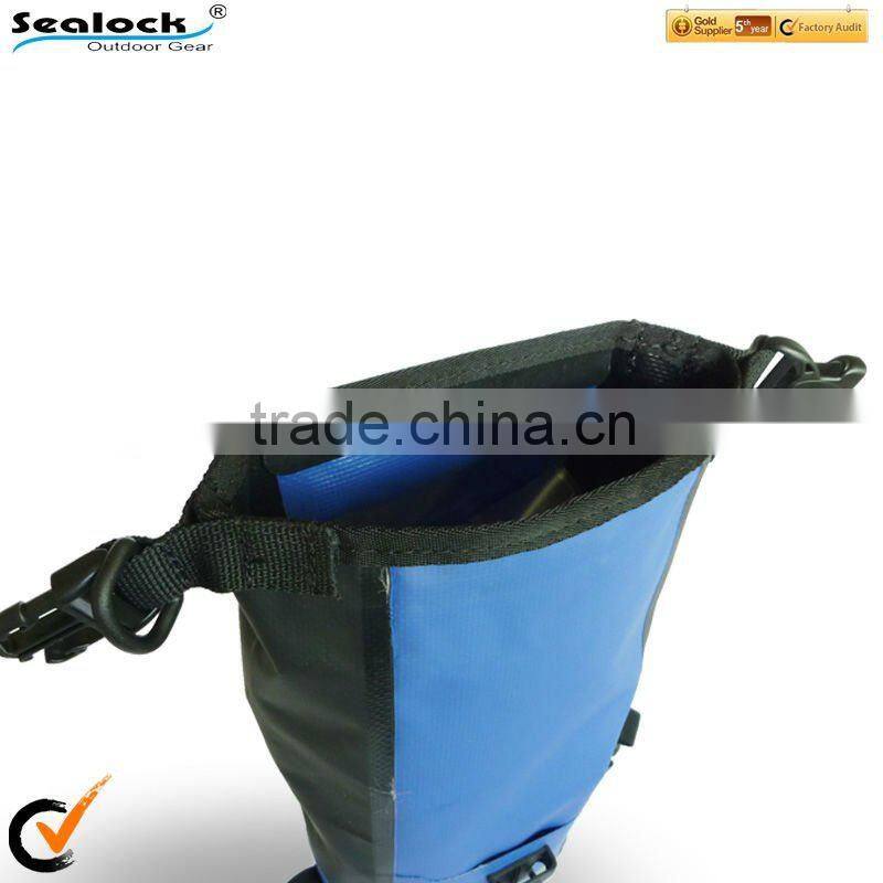 blue travel waterproof waist bag, belt pouch