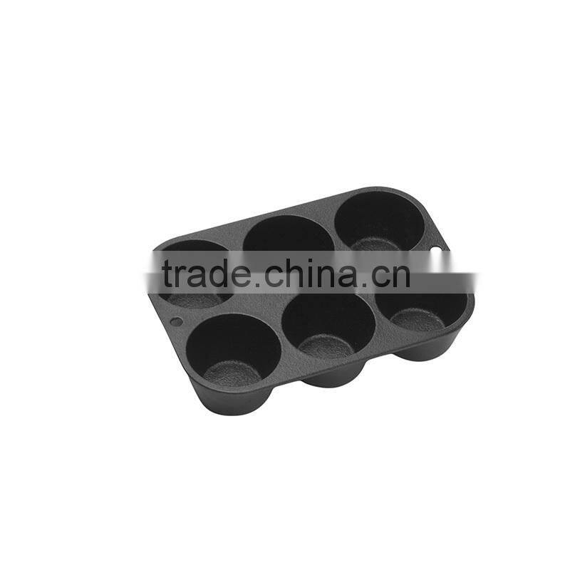 cast iron muffin pan