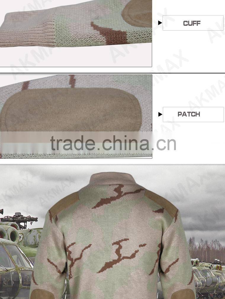 Comfortable And Durable Military Camouflage Sweater From AKMAX