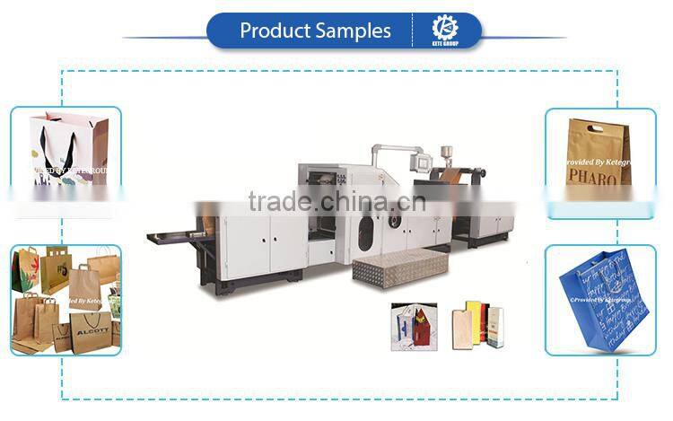 High Quality Fully Automatic Paper Bag Making Machine