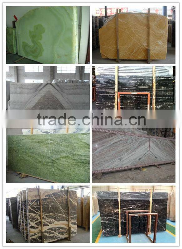 Best quality golden travertine tile slab