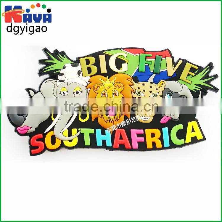3d PVC fridge magnet words for company promo gifts
