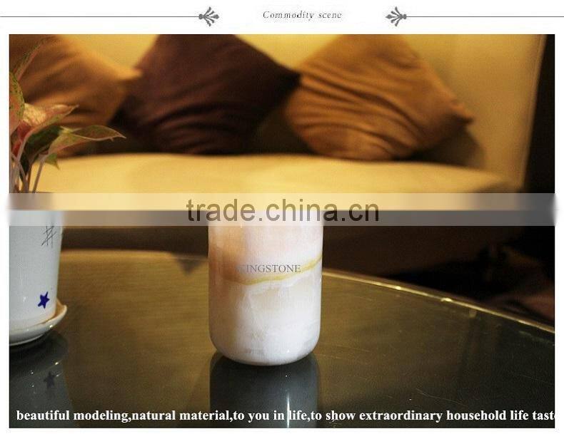 Tableware carrara white hexagon marble coaster/marble cup mat