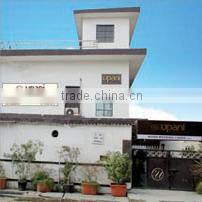 Silk Embellished wedding invitation in black