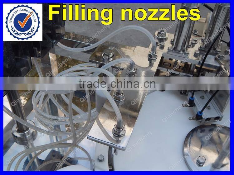 Free shipping 2 nozzle liquid filling and capping machine,auto eye drop filling
