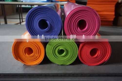 TPE non-toxic Non-slip Durable Yoga Mat for exercise/ fitness/ yoga