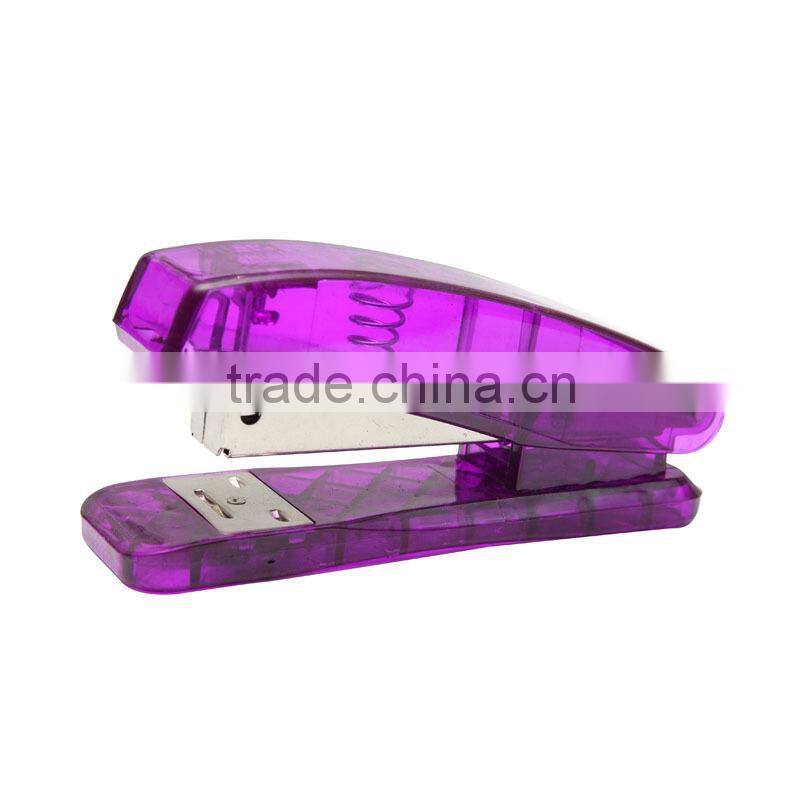 Stationery child mini plastic stapler