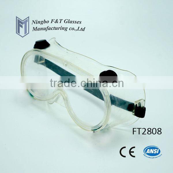 PVC lens eye Safety goggle