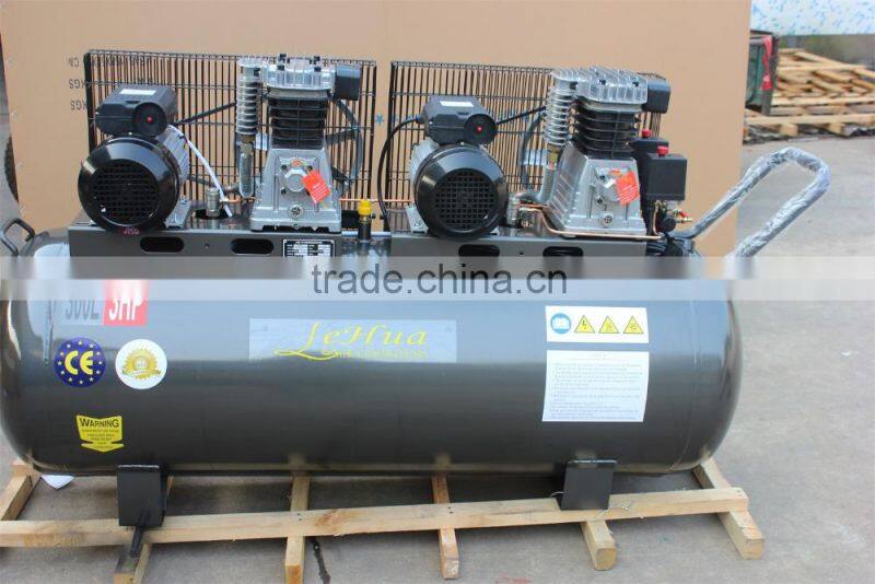 200L 3HP*2 two motor two pump Italy type 2065 8CFM*2 air compressor