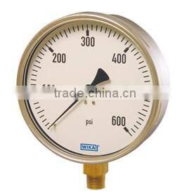 all stainless steel low pressure gauge