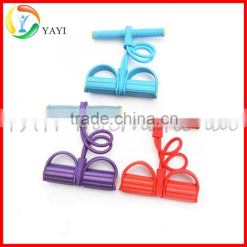 Sports Fitness Slimming Device Latex Foot Abdomen Trainer