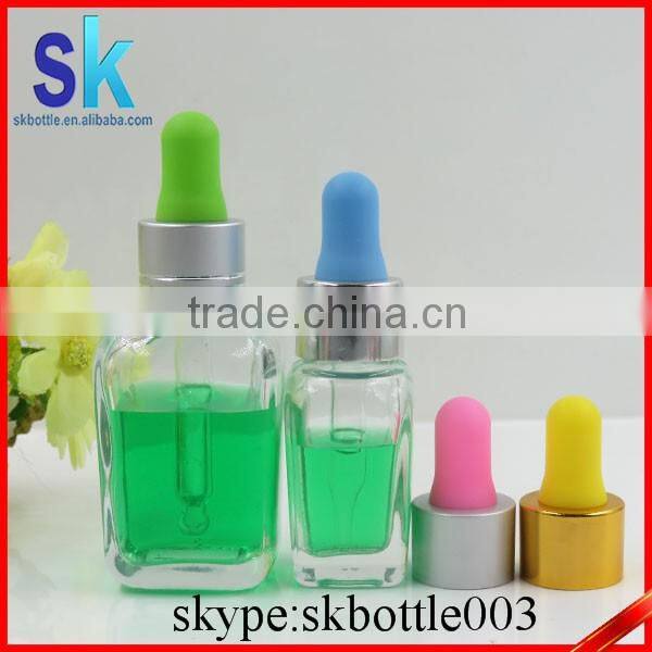 best selling e-liquid dropper bottles square empty glass bottles with glass dropper