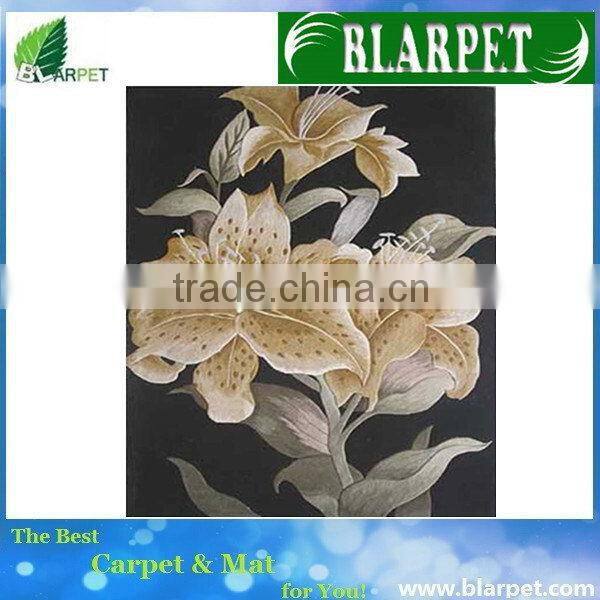Modern exported hand tufted silk carpet