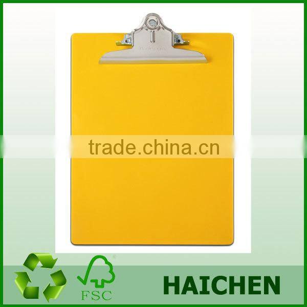 Recycled Plastic Clipboard with 1-Inch Capacity, Pink, Letter/A4 Size