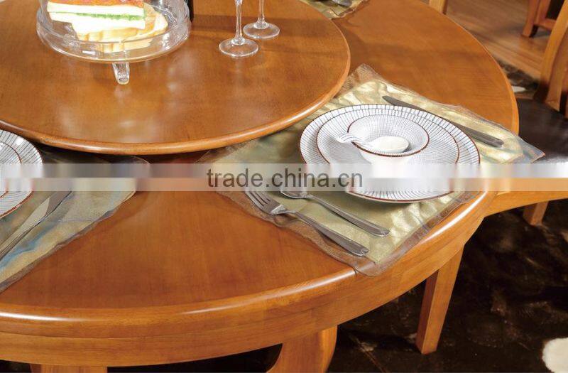 Luxury wood dinning table set GZH-SM05