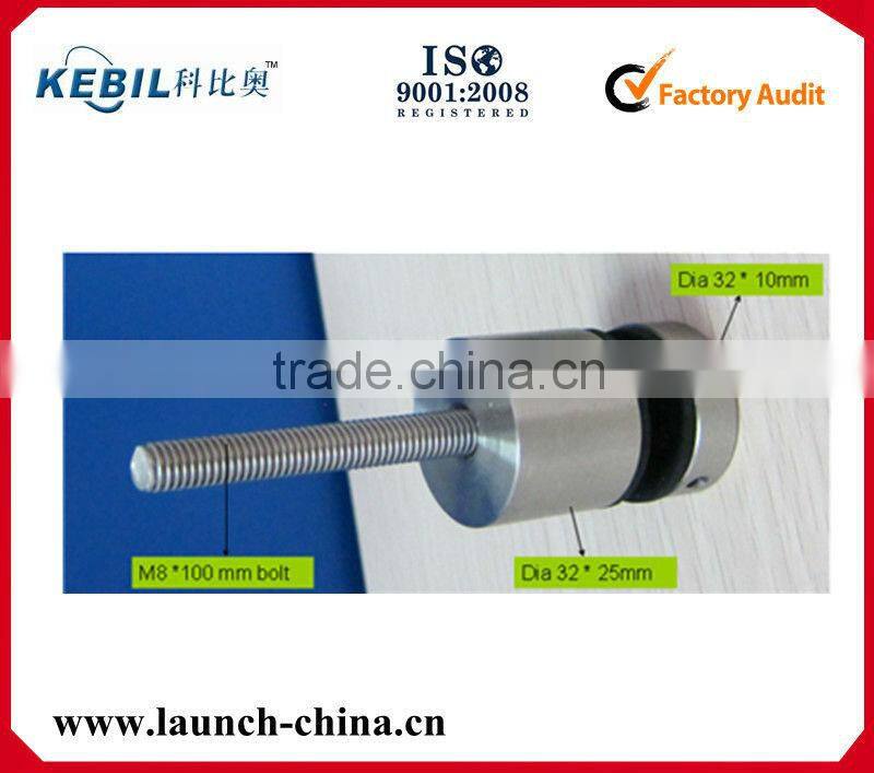 inox AISI 316 standoff glass clamp for glass railings