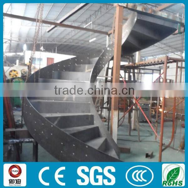 exterior outdoor composite stair tread for steel staircase