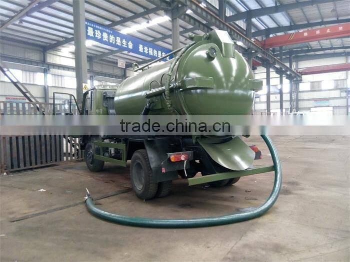 Best price Dongfeng sewage suction tanker truck for sale