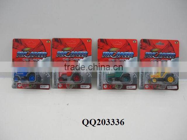 Mini free wheel die cast plane