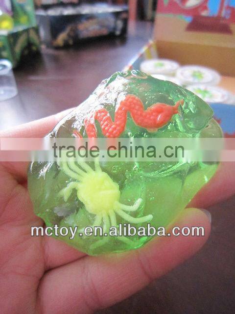 LOW PRICE novelty magic crystal putty slime crystal gift crystal toy barrel slime magic putty toys green slime