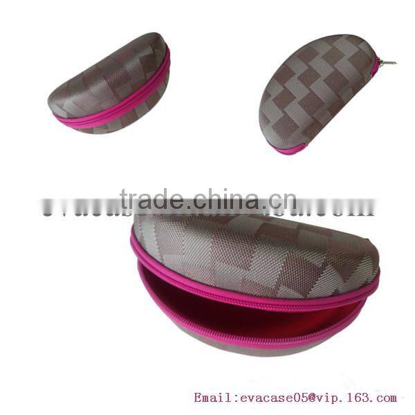 EVA optical and sunglasses cases with zipper