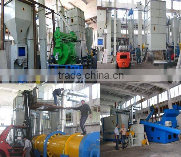 Overseas Third Party Support Available Wood Granulator Processing Line