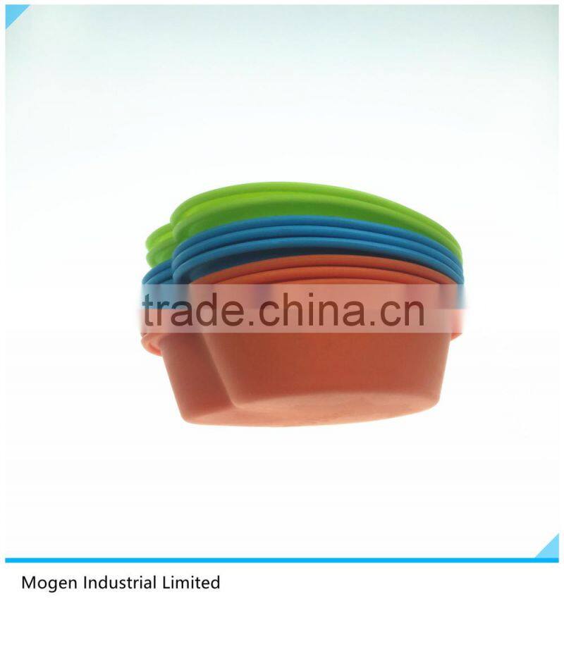 cupcake baking cups 8-pack Silicone Baking Cups / Cupcake Liners shallow baking pan