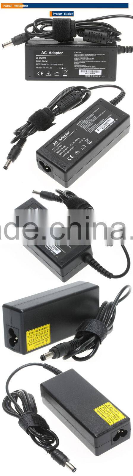 Laptop AC Power Adapter Charger for Lenovo Notebook 19V 3.42A 5.5*2.5mm Ac Dc Adapter Power Supply