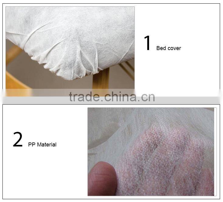 EO sterile disposable nonwoven bed sheet for beauty spa