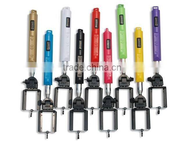 Wireless bluetooth monopod mobile phone stick selfie Z07-5B tripod with zoom in and out