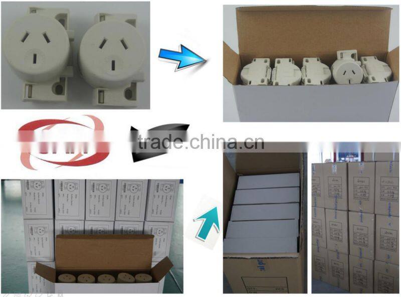 Wall Socket Surface socket quick connect passed SAA White clipsal style SAA 413QC