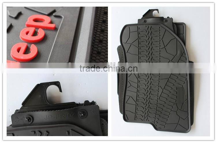 Hot Sale Easy Clean Anti Skid PVC Rubber Auto Car Floor Mats For JEEP GRAND CHEROKEE