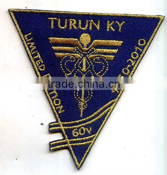 Number Embroidery patch